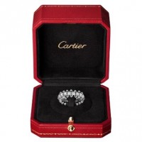 Cartier卡地亚Clash系列 白金 经典款戒指(中号款)